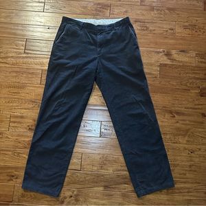 Dockers D3 Classic Fit Loose Fit Corduroy Charcoal Black Pants